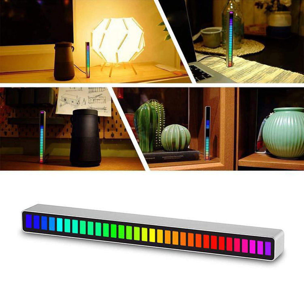 Light Bar | USB wiederaufladbares RGB-Licht mit beweglichem Sound