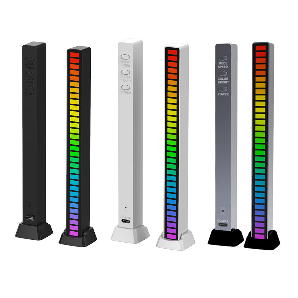 Light Bar | USB wiederaufladbares RGB-Licht mit beweglichem Sound
