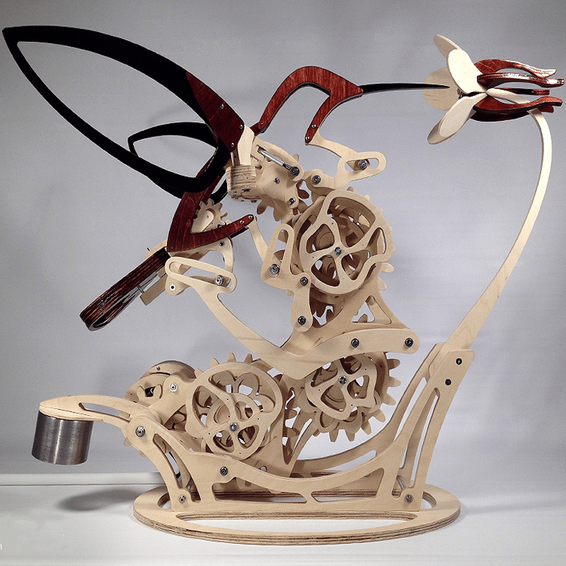 Colibri Puzzle - DIY 3D-Puzzle aus Holz