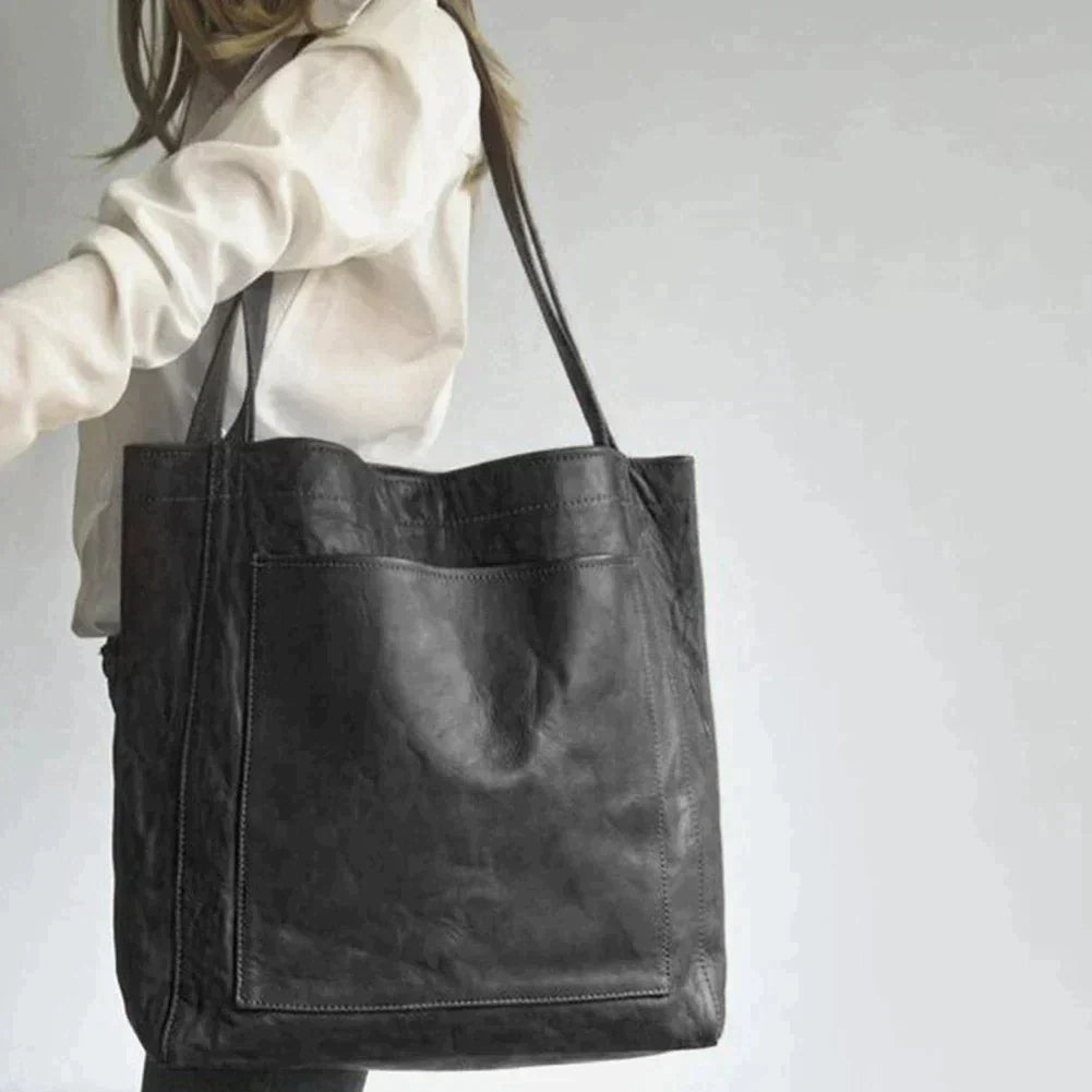 Veda Elegante Lederhandtasche für Frauen