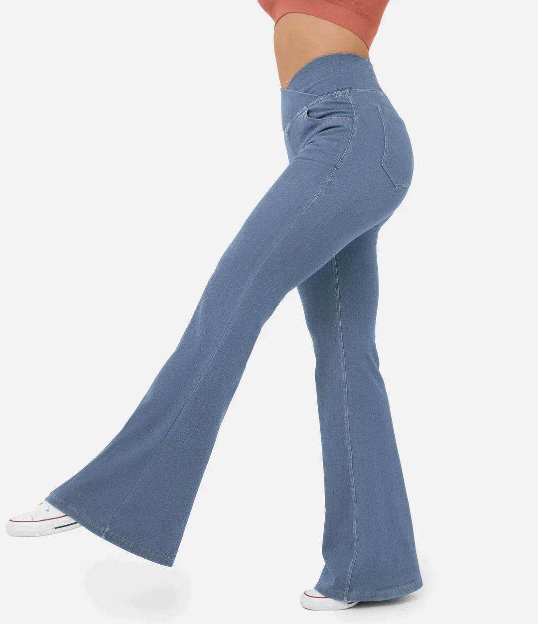 Kira | RetroFlare Stretch Denim Jeans