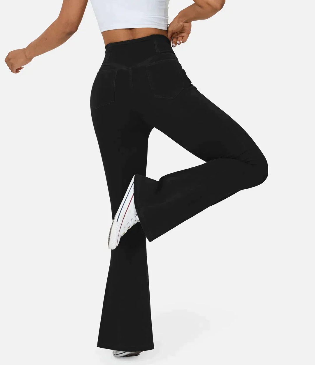 Kira | RetroFlare Stretch Denim Jeans