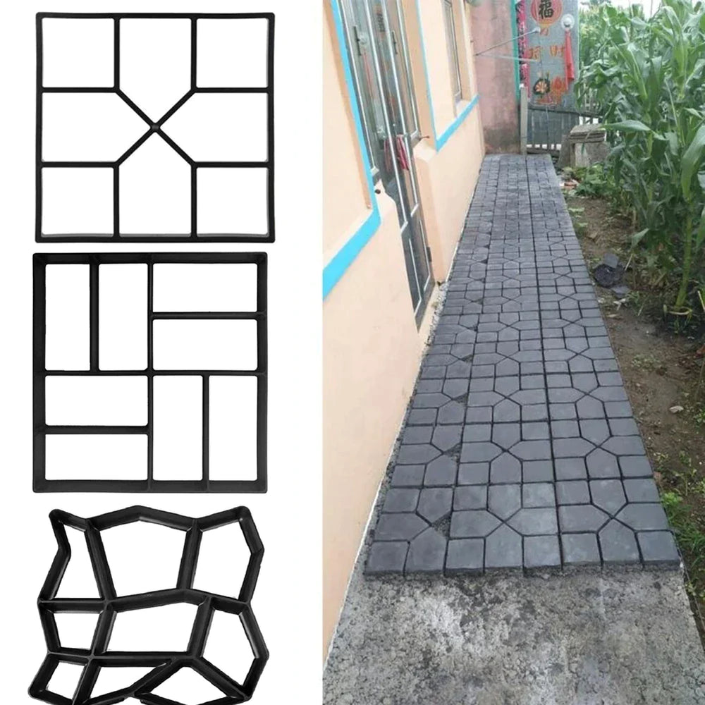 GardenPath™ DIY-Schablone für Bodenschienen