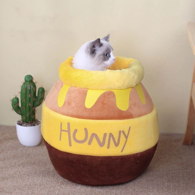 HoneyPot - Ein schönes Kissen für Ihre Katze