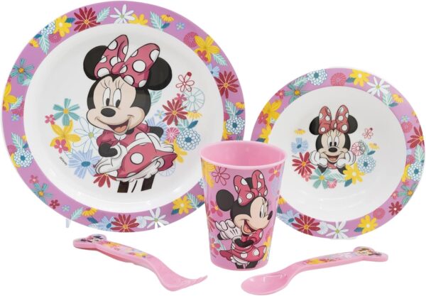 Disney Minnie Mouse 5-teiliges Kindergeschirrset
