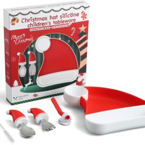 BEWOS Weihnachten Kindergeschirr Set – 5-teilig