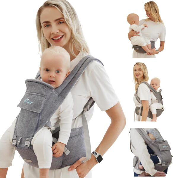 Bear 6-in-1 Babytrage – Komfort & Sicherheit für Neugeborene & Kleinkinder