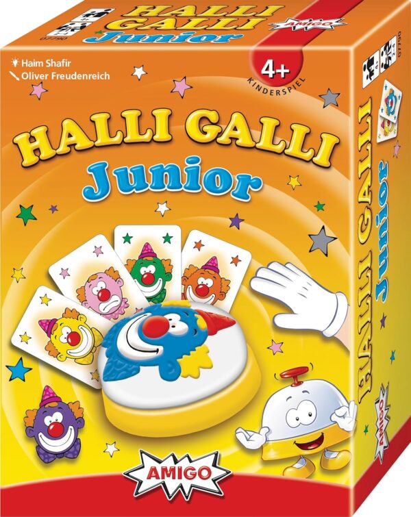 AMIGO Halli Galli Junior – Das lustige Reaktionsspiel für kleine Spielfreunde!