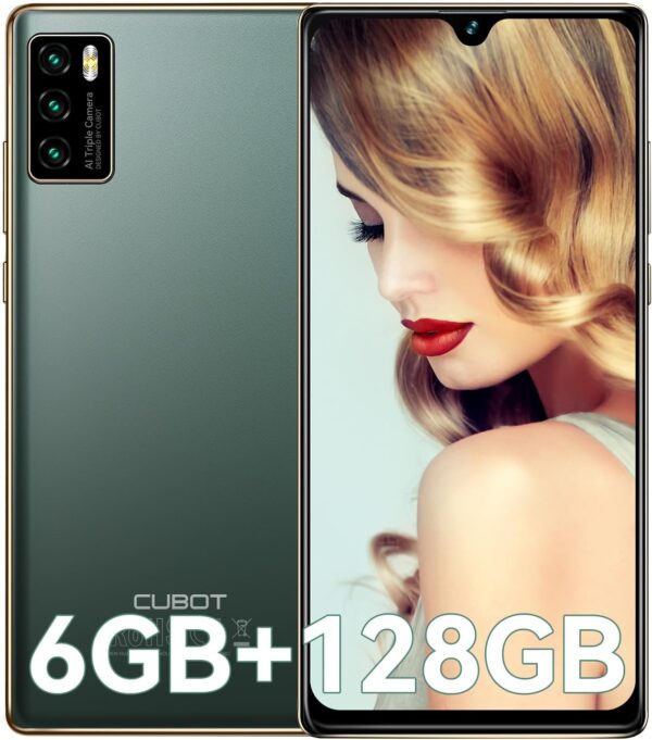 CUBOT P50 Smartphone 6GB RAM 128GB ROM Grün