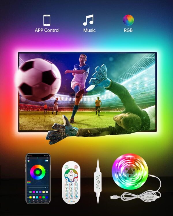 Daymeet LED Streifen für TV 55"–85"