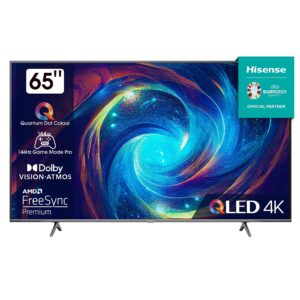 Hisense 65E7KQ PRO – 164 cm (65 Zoll) QLED Fernseher für ein Kinoerlebnis zuhause