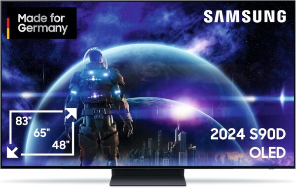 Samsung S90D OLED 4K Fernseher 48 Zoll (Modell: GQ48S90DAEXZG)