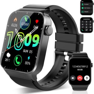 VKROBAG Smartwatch 1,85 Zoll mit Bluetooth