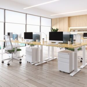 FlexiSpot Büro-Rollcontainer mit Schubladen und Rollen RC3