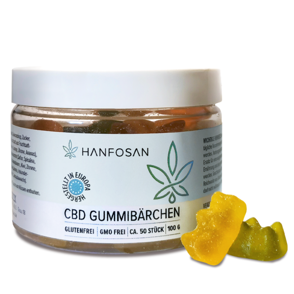 CBD Fruchtgummis – Gummibärchen mit Entspannungsfaktor