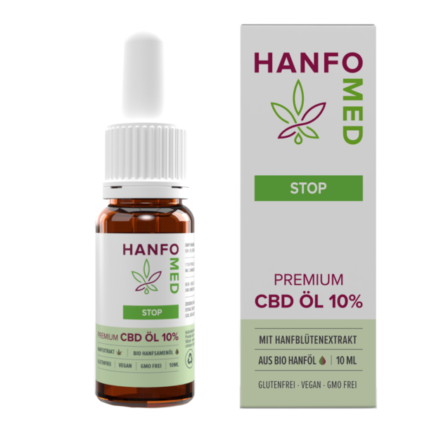CBD Öl "Stop" 10 % – Natürlich gegen Entzündungen