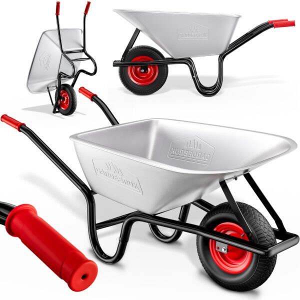 GARDEBRUK® Schubkarre 100L – Verzinkt
