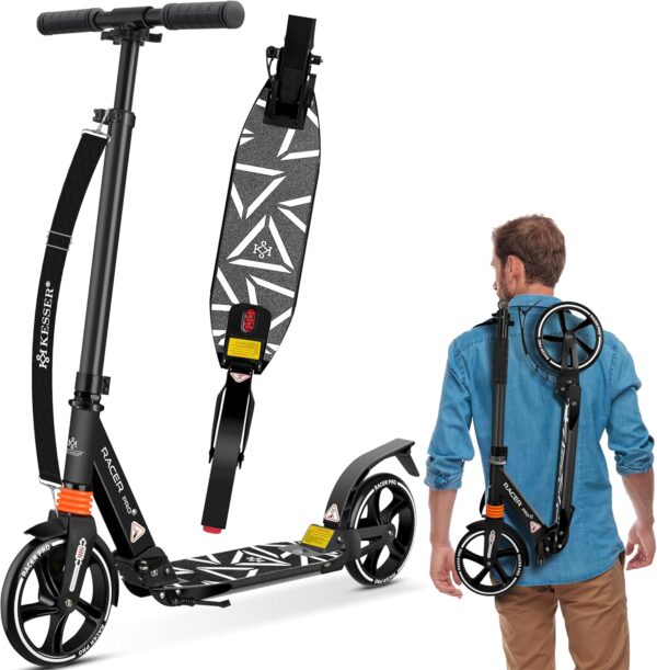 KESSER® Pro-S Cityroller – Schwarz