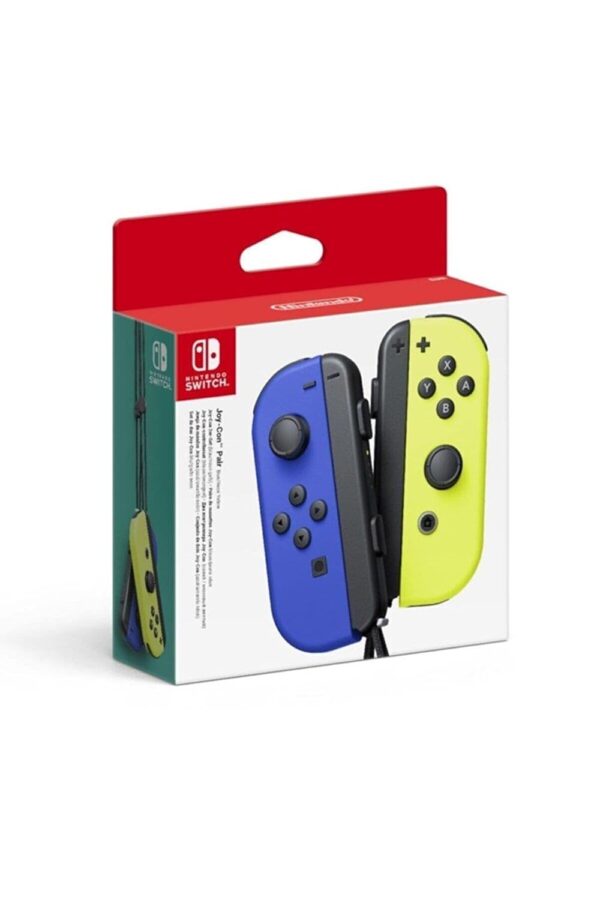 Nintendo Joy-Con 2er-Set – Blau / Neon-Gelb