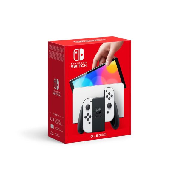 Nintendo Switch Konsole (OLED-Modell) – Weiß