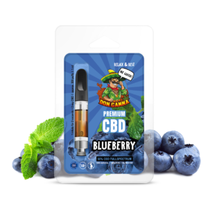 Premium CBD Liquid Blueberry – 1 ml fruchtige Entspannung pur