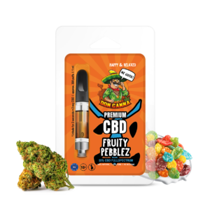 Premium CBD Liquid Fruity Pepplez – 1 ml fruchtige Frische mit Wirkung