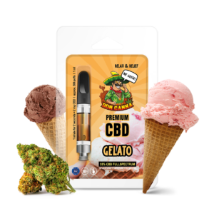 Premium CBD Liquid Gelato – 1 ml cremiger Genuss & pure Entspannung