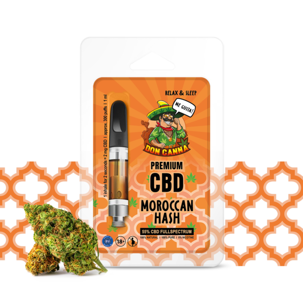 Premium CBD Liquid Moroccan Hash – 1 ml orientalischer Genuss mit Tiefenwirkung